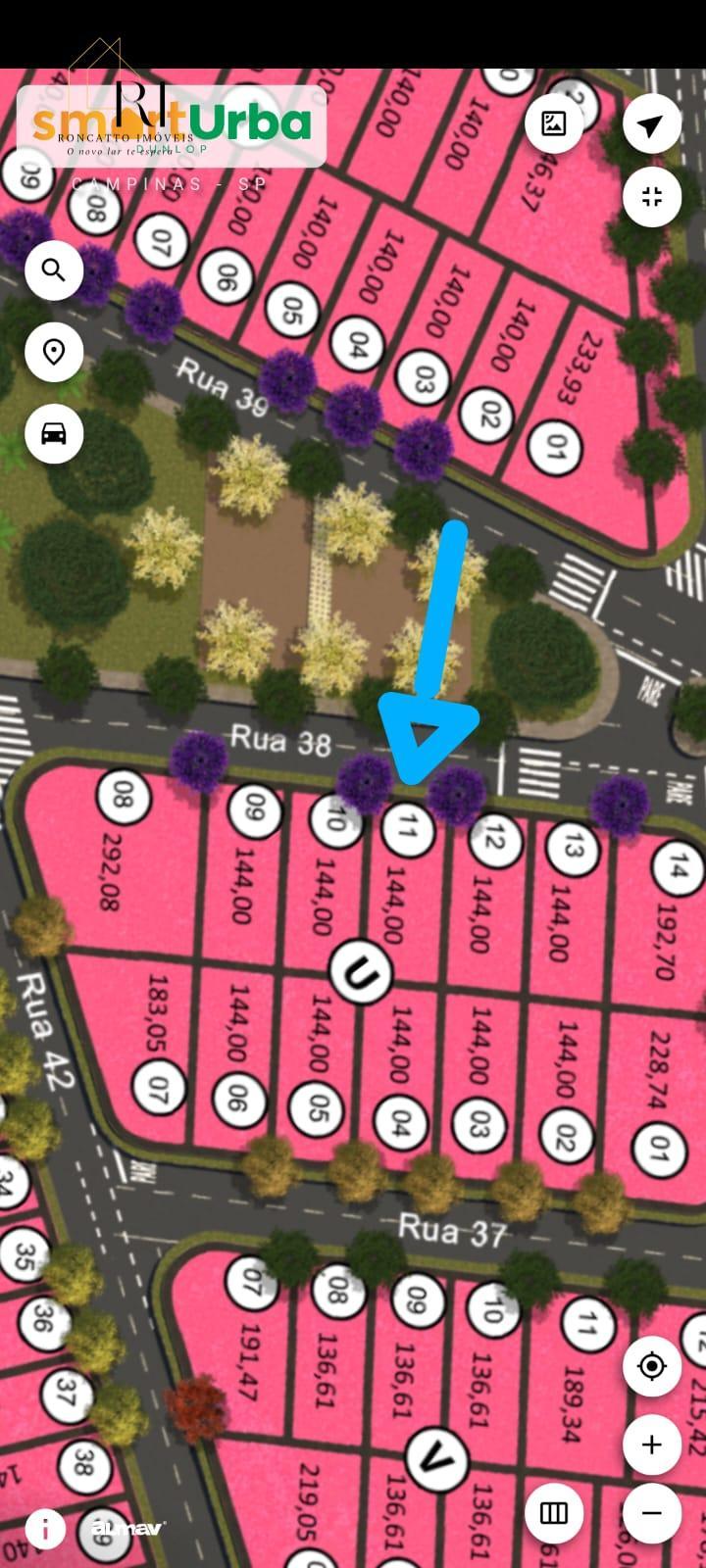 Terreno, 144m², à venda